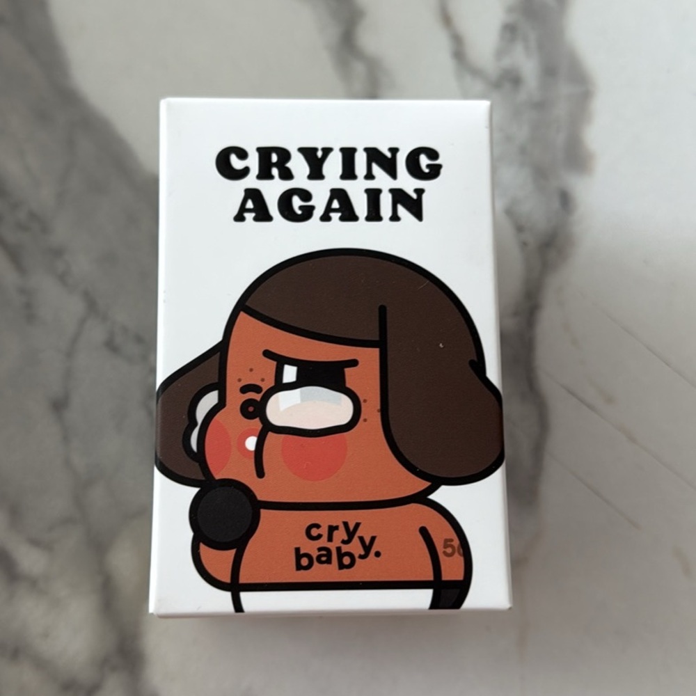 Pop Mart Crybaby Blond Box